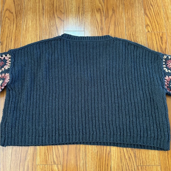 POL GRANNY SQUARE OVERSIZED SWEATER - Size L - Picture 7 of 11